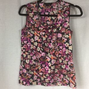 Banana Republic petite XS multi colored shell tank